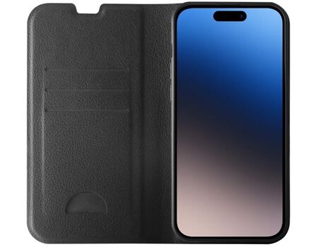 Vivanco iPhone 15 Pro Premium Wallet schwarz PWVVIPH15PBK