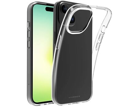 Vivanco iPhone 15 Plus SuperSlim Cover trans.SSCVVIPH15PLT