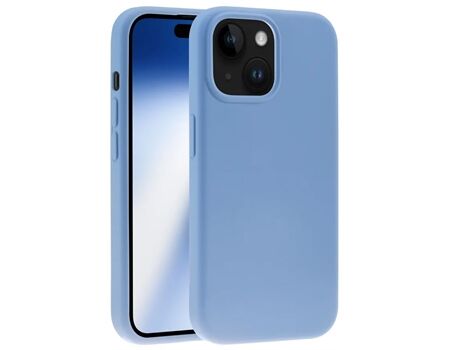 Vivanco iPhone 15 Mag Hype Cover sky blue MHCVVIPH15SBL