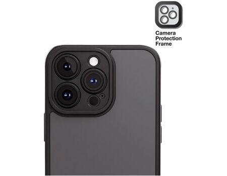Vivanco iPhone15 ProMax Frosted Cover FRSTCVVIPH15PMBK
