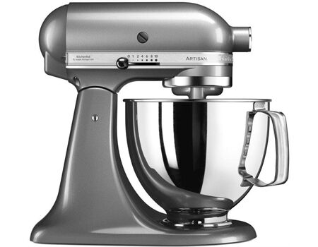 Kitchen-Aid 5KSM125ECU 4,8l Küchenmaschine, Kontur Silber