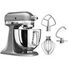 Kitchen-Aid 5KSM125ECU 4,8l Küchenmaschine, Kontur Silber