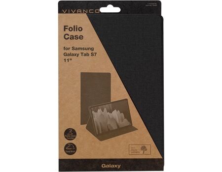 Vivanco T-FCSGS7BL Folio Case f. Galaxy TAB S7/S8
