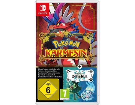 Nintendo Switch Pokemon Karmesin + Schatz von Zone Null+