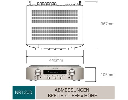Marantz NR-1200 Silber