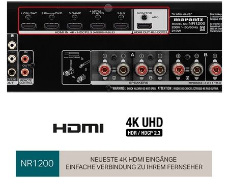 Marantz NR-1200 Silber