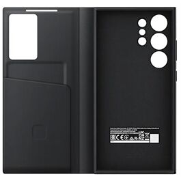 Samsung S24 Ultra Smart View Wallet Case schwarz