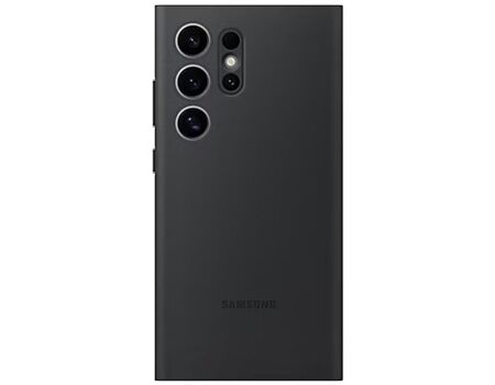 Samsung S24 Ultra Smart View Wallet Case schwarz