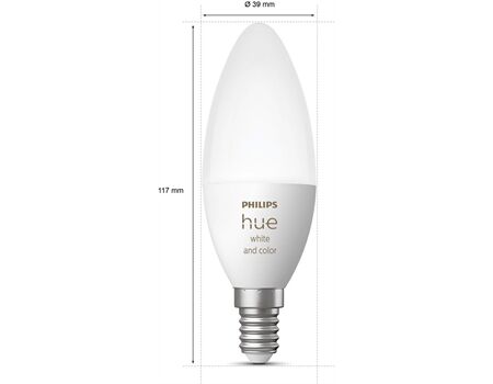 HUE Hue W&C. Amb. 5.3W B39 E14