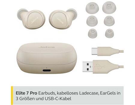 Jabra Elite 7 Pro Gold-Beige