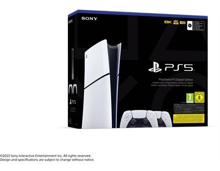 Sony PlayStation 5 Slim Digital Edition + 2. Controller