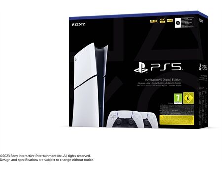 Sony PlayStation 5 Slim Digital Edition + 2. Controller