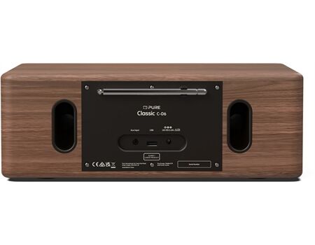 PURE Classic C-D6, Coffee Black Walnut
